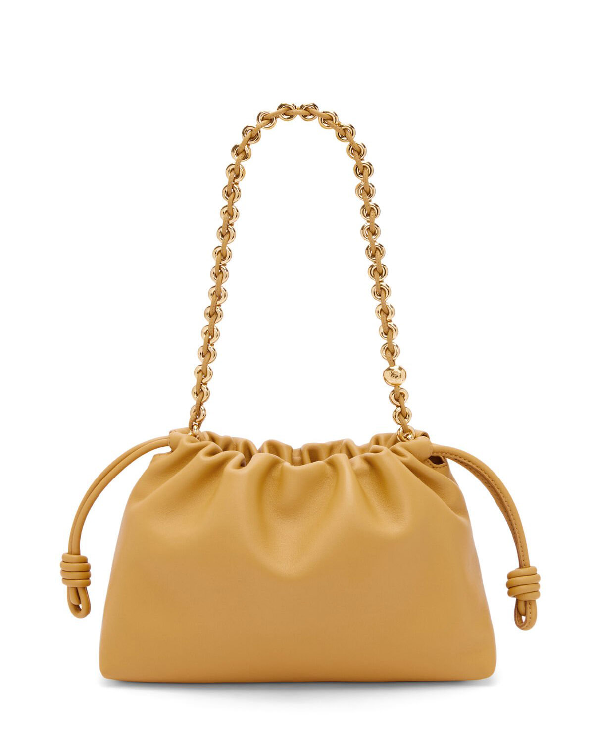 LOEWE Medium Flamenco Purse Bag In Mellow Nappa Lambskin - Sahara