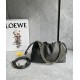 LOEWE Medium Flamenco Purse Bag In Mellow Nappa Lambskin - Dark Khaki Green