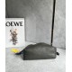 LOEWE Medium Flamenco Purse Bag In Mellow Nappa Lambskin - Dark Khaki Green