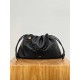 LOEWE Large Flamenco Purse Bag In Mellow Nappa Lambskin - Black