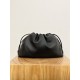 LOEWE Large Flamenco Purse Bag In Mellow Nappa Lambskin - Black