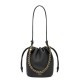 LOEWE Flamenco Purse Bucket In Mellow Nappa Lambskin - Black