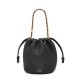 LOEWE Flamenco Purse Bucket In Mellow Nappa Lambskin - Black