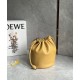 LOEWE Flamenco Purse Bucket In Mellow Nappa Lambskin - Sahara