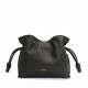 LOEWE Mini Flamenco Clutch Bag In Nappa Calfskin - Black