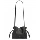 LOEWE Mini Flamenco Clutch Bag In Nappa Calfskin - Black