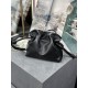 LOEWE Mini Flamenco Clutch Bag In Nappa Calfskin - Black