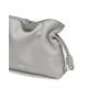 LOEWE Mini Flamenco Clutch Bag In Nappa Calfskin - Pearl Grey