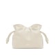 LOEWE Mini Flamenco Clutch Bag In Nappa Calfskin - Sea Salt