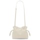 LOEWE Mini Flamenco Clutch Bag In Nappa Calfskin - Sea Salt