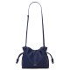 LOEWE Mini Flamenco Clutch Bag In Nappa Calfskin - Abyss Blue