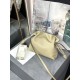 LOEWE Mini Flamenco Clutch Bag In Nappa Calfskin - Clay Green