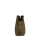 LOEWE Mini Flamenco Clutch Bag In Nappa Calfskin - Dark Khaki Green