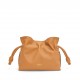 LOEWE Mini Flamenco Clutch Bag In Nappa Calfskin - Warm Desert