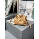 LOEWE Mini Flamenco Clutch Bag In Nappa Calfskin - Warm Desert