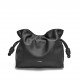 LOEWE Medium Flamenco Clutch Bag In Nappa Calfskin - Black