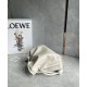 LOEWE Medium Flamenco Clutch Bag In Nappa Calfskin - Sea Salt