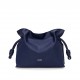 LOEWE Medium Flamenco Clutch Bag In Nappa Calfskin - Abyss Blue