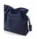 LOEWE Medium Flamenco Clutch Bag In Nappa Calfskin - Abyss Blue