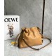 LOEWE Medium Flamenco Clutch Bag In Nappa Calfskin - Warm Desert