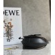 LOEWE Mini Gate Dual Bag In Soft Calfskin And Jacquard - Black