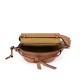 LOEWE Mini Gate Dual Bag In Soft Calfskin And Jacquard - Tan