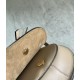 LOEWE Mini Gate Dual Bag In Soft Calfskin And Jacquard - Sand