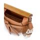 LOEWE Small Gate Dual Bag In Soft Calfskin And Jacquard - Tan