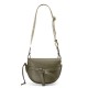 LOEWE Small Gate Dual Bag In Soft Calfskin And Jacquard - Autumn Green