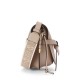 LOEWE Small Gate Dual Bag In Soft Calfskin And Jacquard - Sand