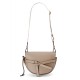 LOEWE Small Gate Dual Bag In Soft Calfskin And Jacquard - Sand