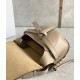 LOEWE Small Gate Dual Bag In Soft Calfskin And Jacquard - Sand