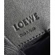 LOEWE Compact Hammock Bag In Classic Calfskin - Black