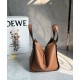 LOEWE Compact Hammock Bag In Classic Calfskin - Tan