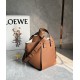 LOEWE Compact Hammock Bag In Classic Calfskin - Tan