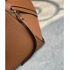 LOEWE Compact Hammock Bag In Classic Calfskin - Tan