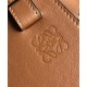 LOEWE Compact Hammock Bag In Classic Calfskin - Tan