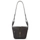 LOEWE Compact Hammock Bag In Soft Grained Calfskin - Dark Grey