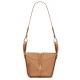 LOEWE Compact Hammock Bag In Soft Grained Calfskin - Toffee