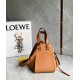 LOEWE Compact Hammock Bag In Soft Grained Calfskin - Toffee