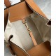 LOEWE Compact Hammock Bag In Soft Grained Calfskin - Toffee