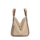 LOEWE Compact Hammock Bag In Soft Grained Calfskin - Sand