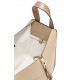 LOEWE Compact Hammock Bag In Soft Grained Calfskin - Sand