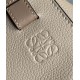 LOEWE Compact Hammock Bag In Soft Grained Calfskin - Sand