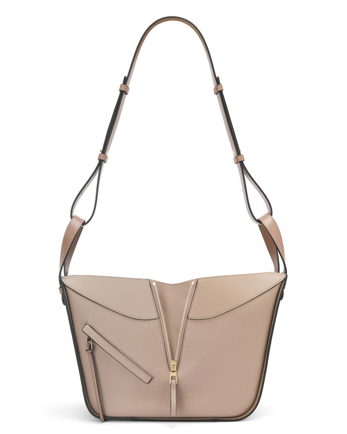 LOEWE Small Hammock Bag In Soft Grained Calfskin - Sand