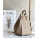 LOEWE Small Hammock Bag In Soft Grained Calfskin - Sand