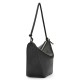 LOEWE Mini Hammock Hobo Bag In Classic Calfskin - Black