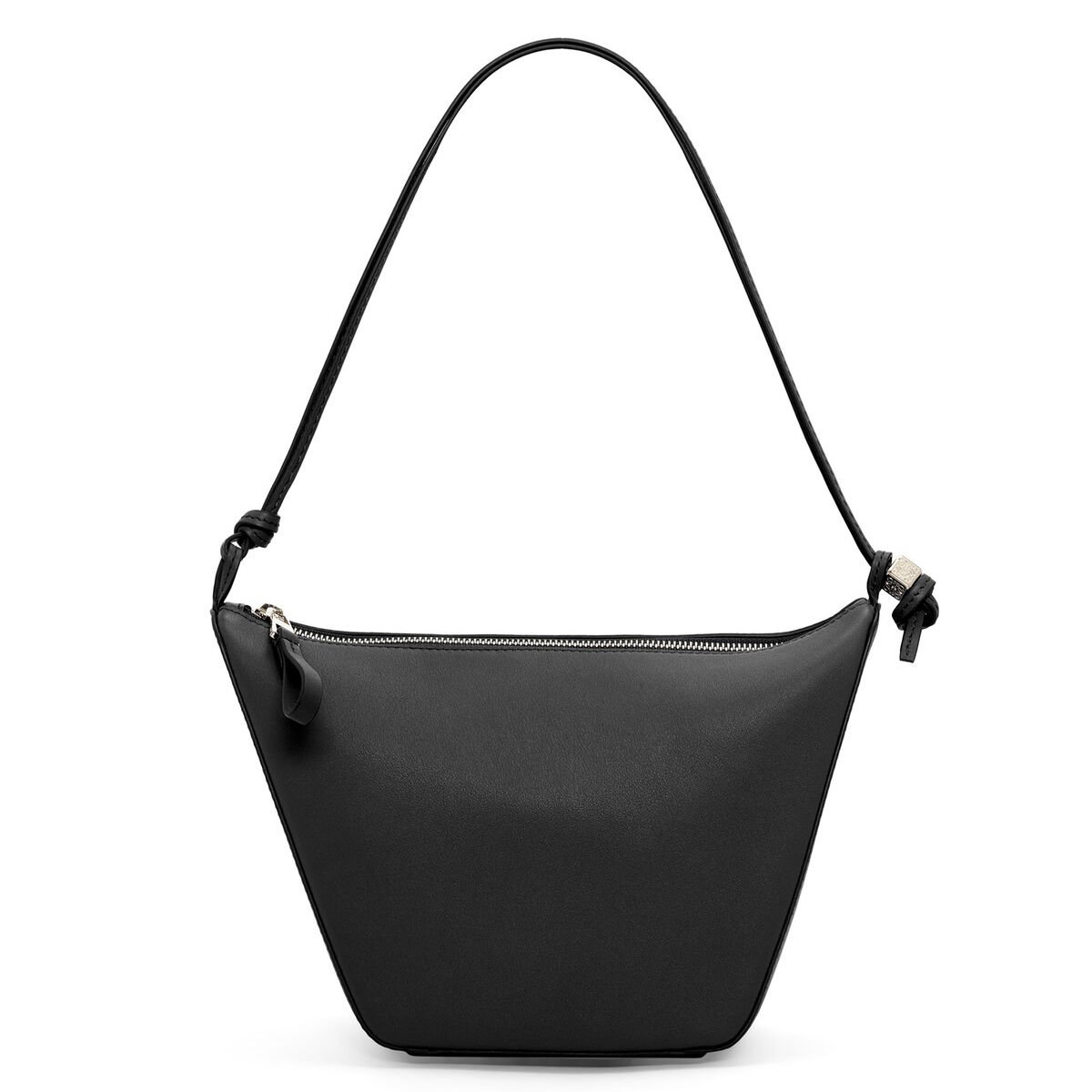 LOEWE Mini Hammock Hobo Bag In Classic Calfskin - Black