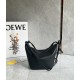 LOEWE Mini Hammock Hobo Bag In Classic Calfskin - Black