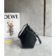 LOEWE Mini Hammock Hobo Bag In Classic Calfskin - Black